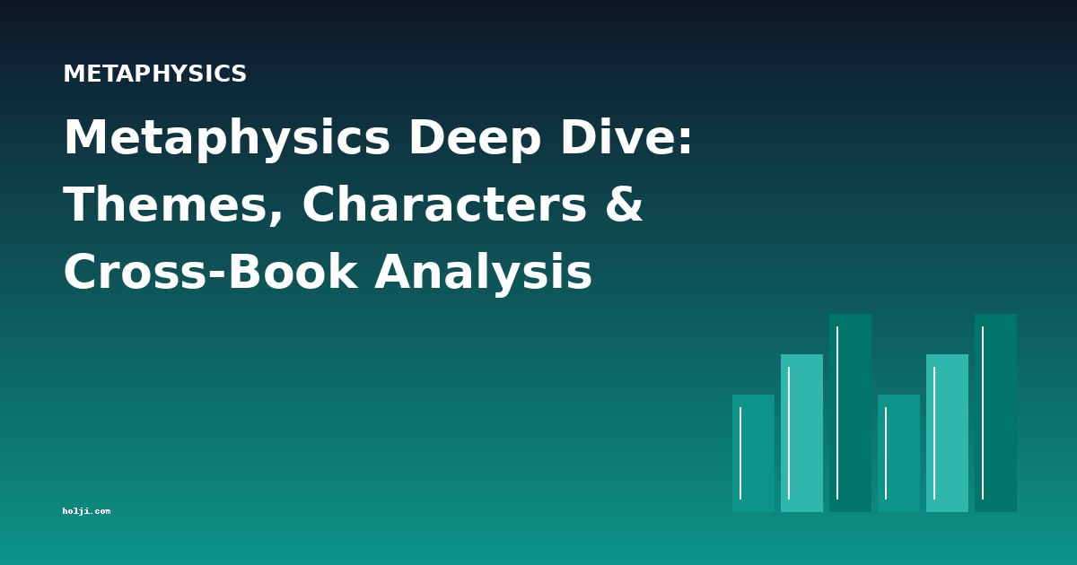 Metaphysics Deep Dive: Themes, Characters & Cross-Book Analysis